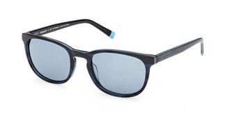 Timberland TB00074 Polarized 64D Mens Sunglasses Blue Size 55