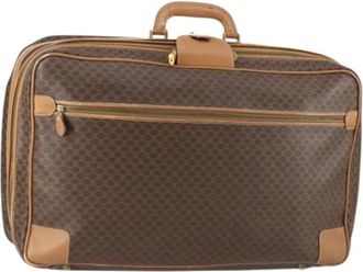 Celine Pre-owned Weekend Bags, female, Brown, Size: ONE SIZE Pre-owned Plastic Vintage Weekend Bag