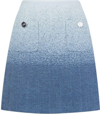 Ports 1961 Gonna svasata effetto sfumato - Blu