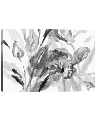 iCanvas Icanvas Dark Florals By Lanie Loreth Wall Art