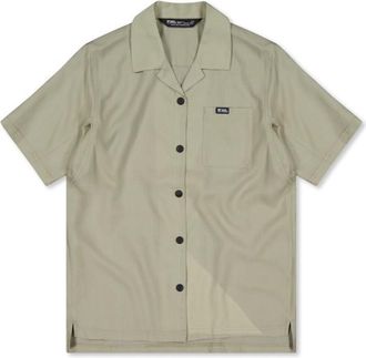 Mons Royale Breezer Merino Short Sleeve Shirt Velounterhemd f&uuml;r Damen | grau/oliv