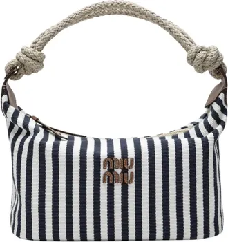Miu Miu Tassen, Dames, Blauw, ONE Size, Schoudertas