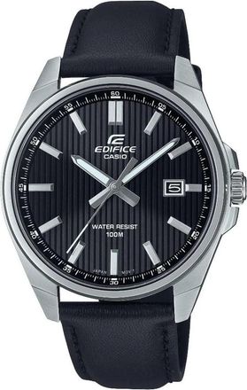 Casio Edifice Mens Black Watch EFV-150L-1AVUEF Leather - One Size