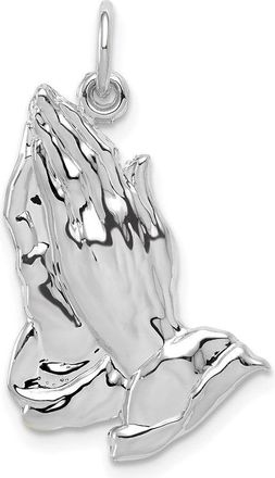 Diamond2Deal 14kw Praying Hands Pendant