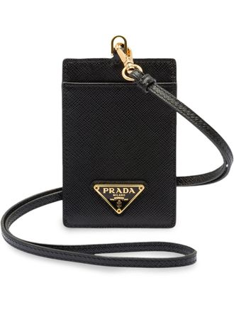 Prada Portacarte con laccio - Nero