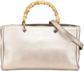 Gucci Pre-owned Handbags, female, Beige, Size: ONE SIZE Pre-owned Handbag