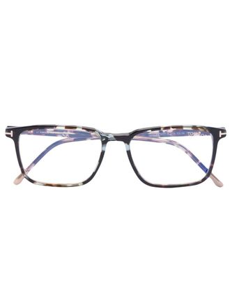 Tom Ford Eyewear wayfarer-frame glasses - Black