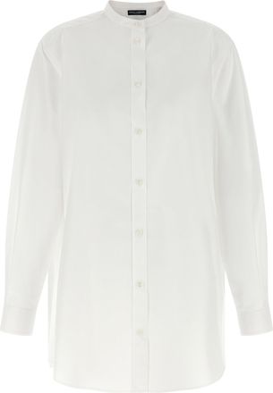 Dolce & Gabbana Womens White Cotton Blouse