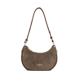 Lancaster Shoulder Bags, female, Brown, Size: ONE SIZE Petit sac besace Su&egrave;de