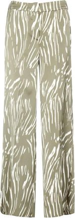 Pennyblack Penny Black Broek Groen - Dames - Wijde Broeken - Groen - M - Satijn - Broeken