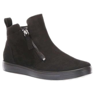 Ecco Ecco Soft 7 470313 Nubuck Womens Ankle Boots - Black - Size:UK 6.5-7