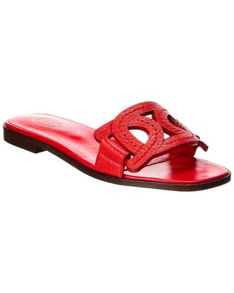 Tod's Dnu Pack Tods Leather Sandal