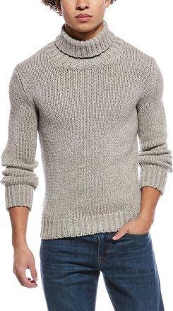 Slowear Zanone by Slowear Turtleneck Wool & Yak-Blend Sweater
