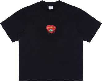 Marcelo Burlon Bunny Heart T-shirt - Black