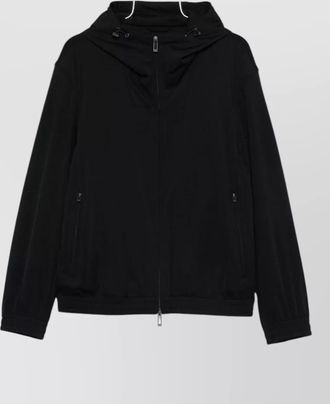 Emporio Armani hooded raincoat