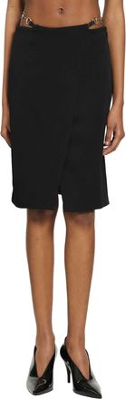 Gucci Wool Drill Knee Lenght Skirt