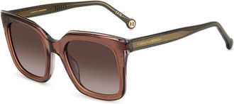 Carolina Herrera Sunglasses, female, Brown, 51 MM, 0249/G/S Tui(Ha) Sunglasses