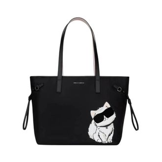 Karl Lagerfeld Dames, Tassen, Zwart, Maat: ONE Size