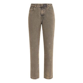 Fracomina Straight Fit Jeans, female, Gray, W26, Flare Rock-Chic Jeans with Strass