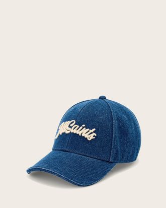 AllSaints Odyssey Denim Baseball Cap