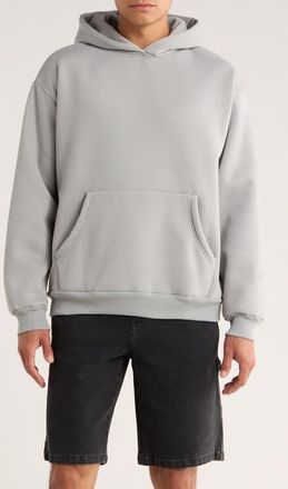 PacSun Solid Cotton Blend Hoodie in Gray at Nordstrom, Size X-Large