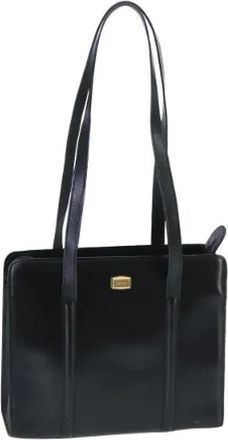 Bally Tweedehands leren schoudertassen - Dames - Vintage Schoudertas - Zwart - ONE Size - Leer - Vintage