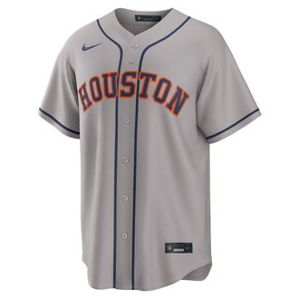 Nike Jose Altuve Houston Astros Nike Mens MLB Replica Jersey in Grey | RP26HURDHU9-U4U