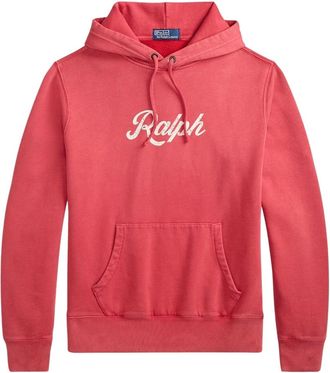 Ralph Lauren Hoodies & sweatvesten, Heren, Rood, XL, Katoen, The Ralph Logo Sweatshirt