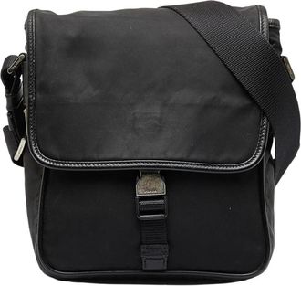 Prada Borsa Pre-owned Tessuto Crossbody - - Pre-owned - Donna - Nero - ONE SIZE