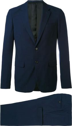 Prada light slim fit suit - Blue