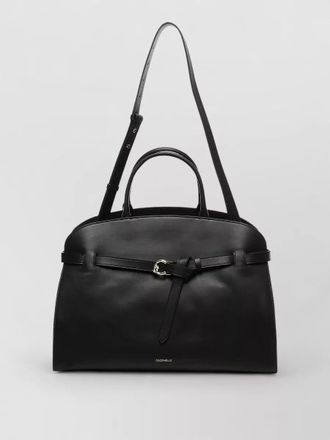 Coccinelle sabine shoulder bag structured shape handle