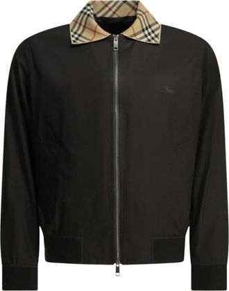 Burberry Harrington Bomberjack - Heren - Bomber jackets - Zwart - L - Jassen