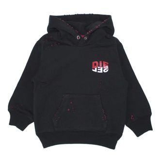 Diesel Summern71 Over Sweatshirt - male - Diesel - Kids Sweatshirts - Black - 6 Y - Kids