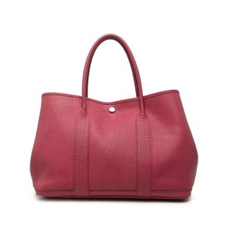 Herm&egrave;s Garden Bois De Rose Negonda Leather Handbag Tote Bag (Pre-Owned)