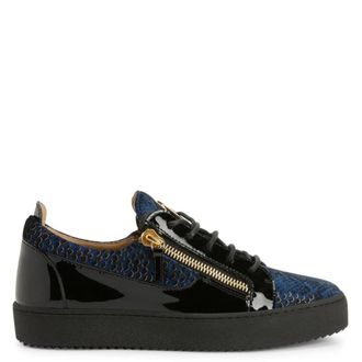 Giuseppe Zanotti Heren, Schoenen, Blauw, Maat: 46 EU