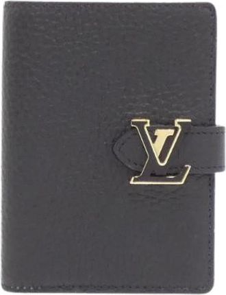 Louis Vuitton Pre-owned Wallets, male, Black, Size: ONE SIZE Pre-owned Vertical CP Taurillon Wallet
