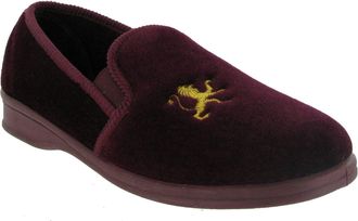 Mirak Warminster/Frank Slip-On Slipper - Wine - 13