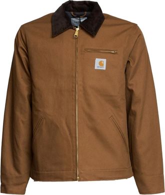Carhartt Work in Progress Hombre, Chaquetas, Marr&oacute;n, Talla: M