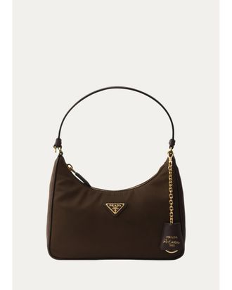 Prada Re-Edition 2005 Mini Re-Nylon & Saffiano Leather Shoulder Bag