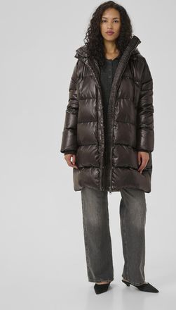 MY ESSENTIAL WARDROBE Jas GlossyMW Box fit brown