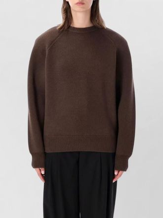 Frankie Shop wool-blend padded-shoulder sweater