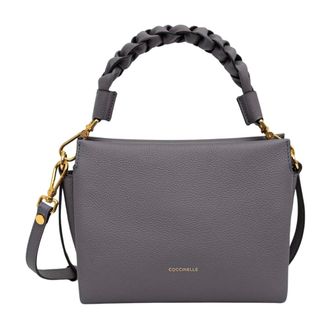 Coccinelle M50 Crossbody Tas - Dames - Tassen - Grijs - Maat: ONE Size Leer