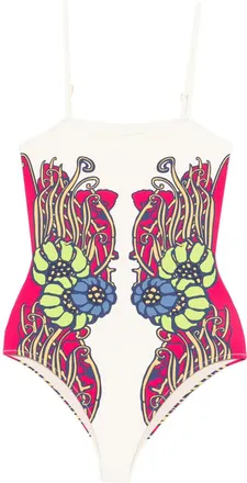 La DoubleJ Floral Print Swimsuit