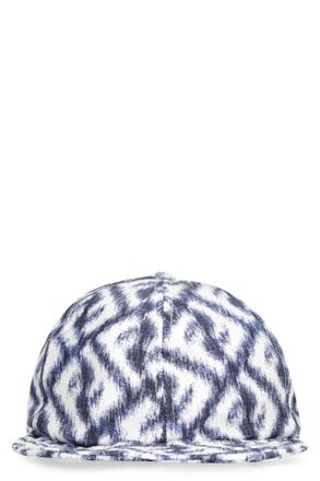 Fendi Multicolor Logo Printed Baseball Hat