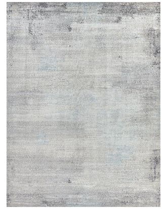 Exquisite Rugs Fine Pure Silk Hand-Knotted Silk Rug