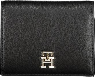Tommy Hilfiger Damesportemonnee met meerdere vakken - Dames - Portefeuilles - Zwart - ONE Size - Accessoires
