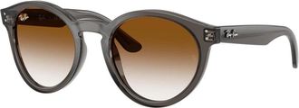 Ray-Ban Phantos Full Circle - Heren - Zonnebrillen - Grijs - 52 MM - Accessoires