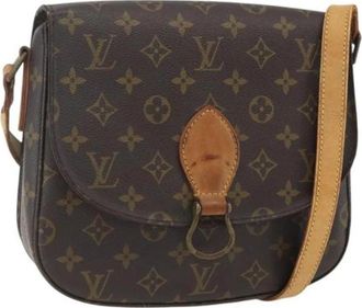 Louis Vuitton Pre-owned Vintage Cross Body Bag - Dames - Vintage Schoudertas - Bruin - ONE Size - Vintage