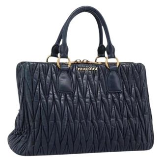 Miu Miu Borsa Pre-owned - - Pre-owned - Donna - Blu - ONE SIZE
