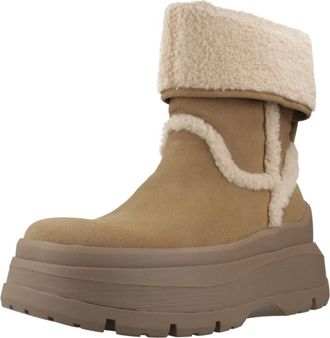 Buffalo Olympia Fold Boot Warm - Dames - Winterlaarzen - Bruin - 39 EU - Schoenen